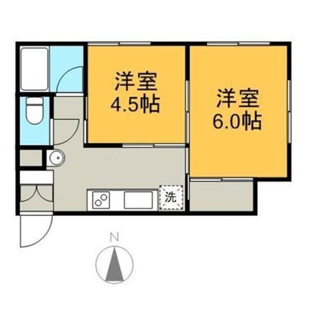 コメイ第３ビルの物件間取画像